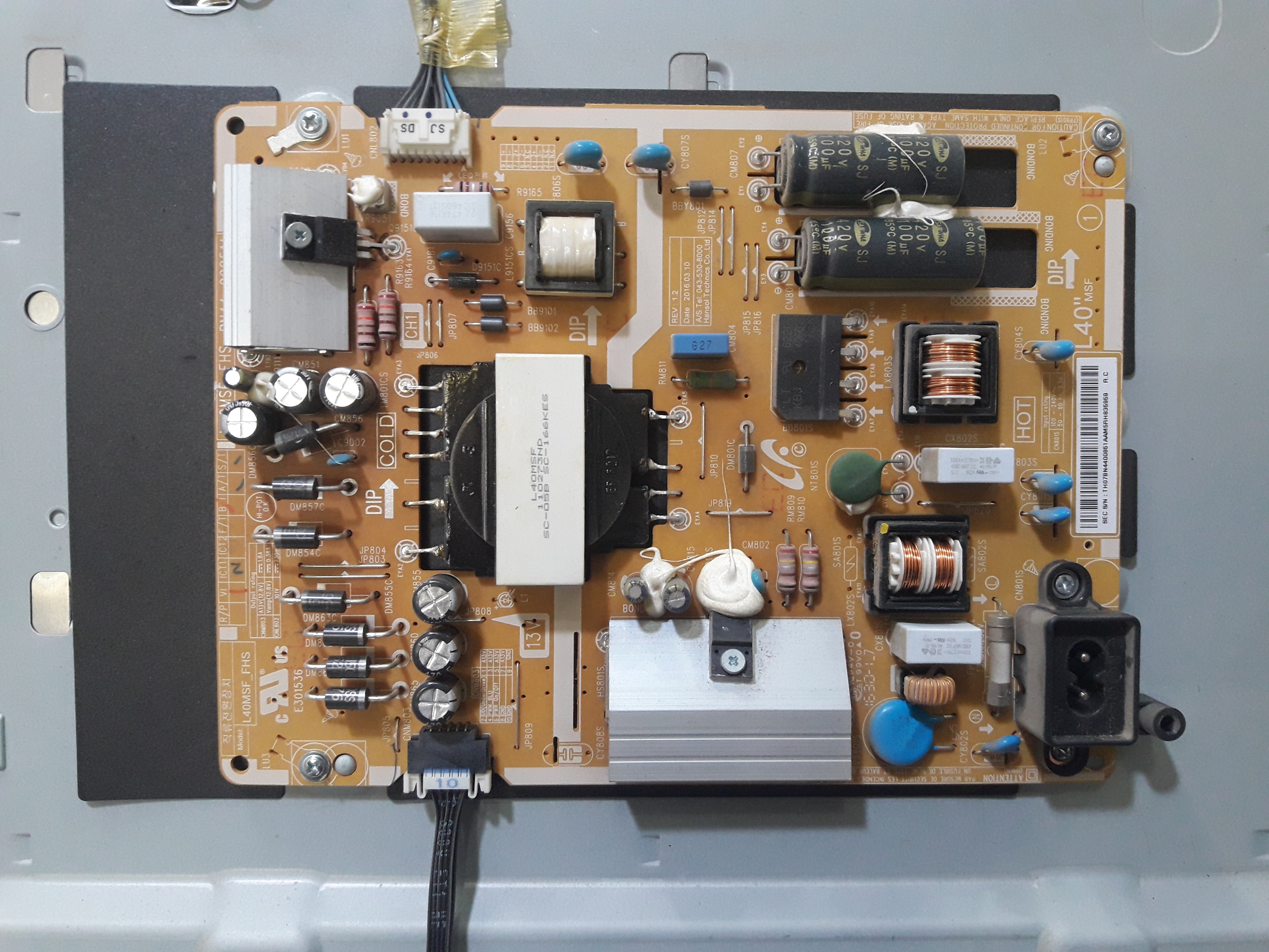 برد تغذیه ال ای دی سامسونگ (UA40J5200K)