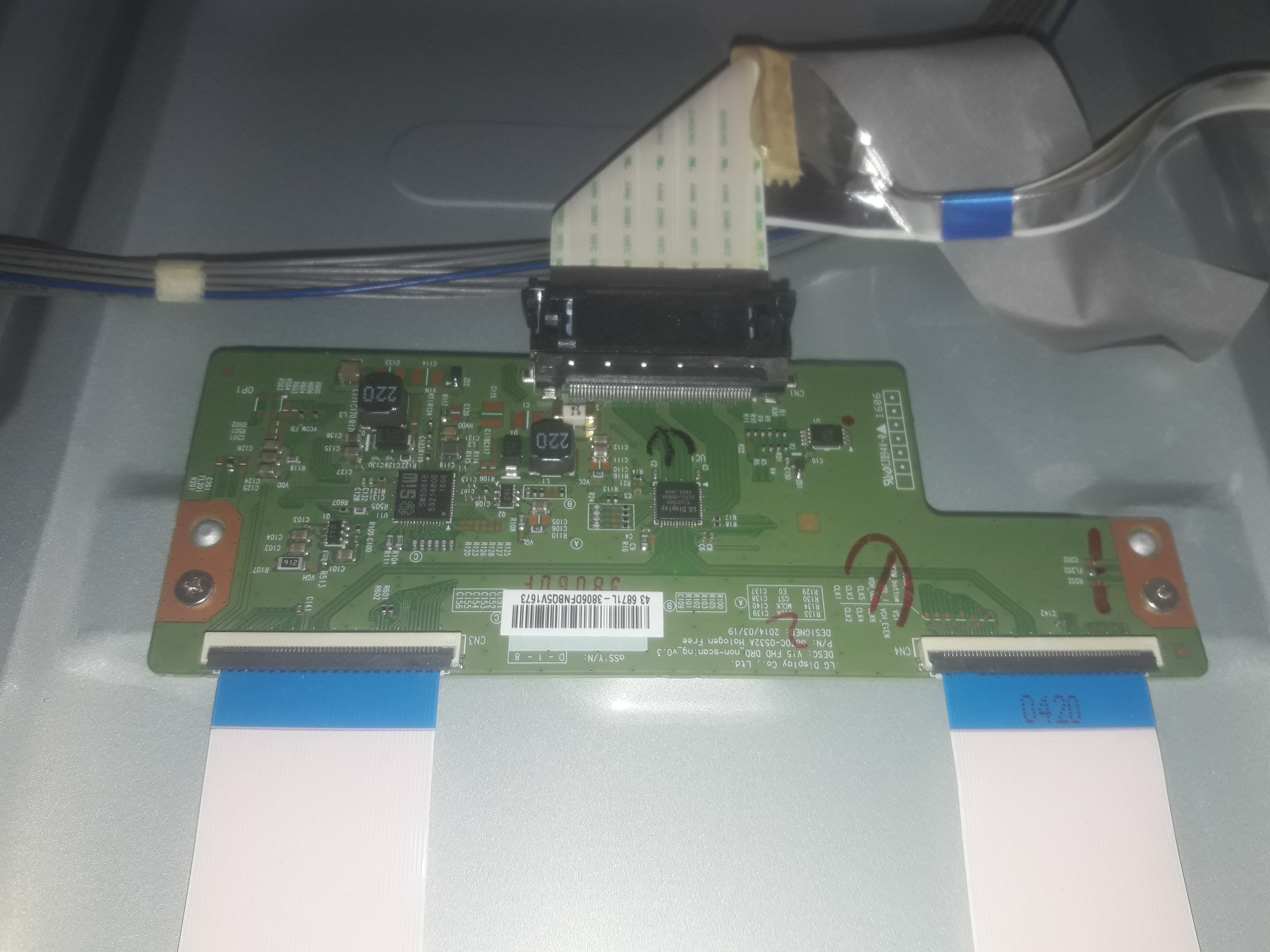 برد تیکان ال ای دی الجی (43LF540V)