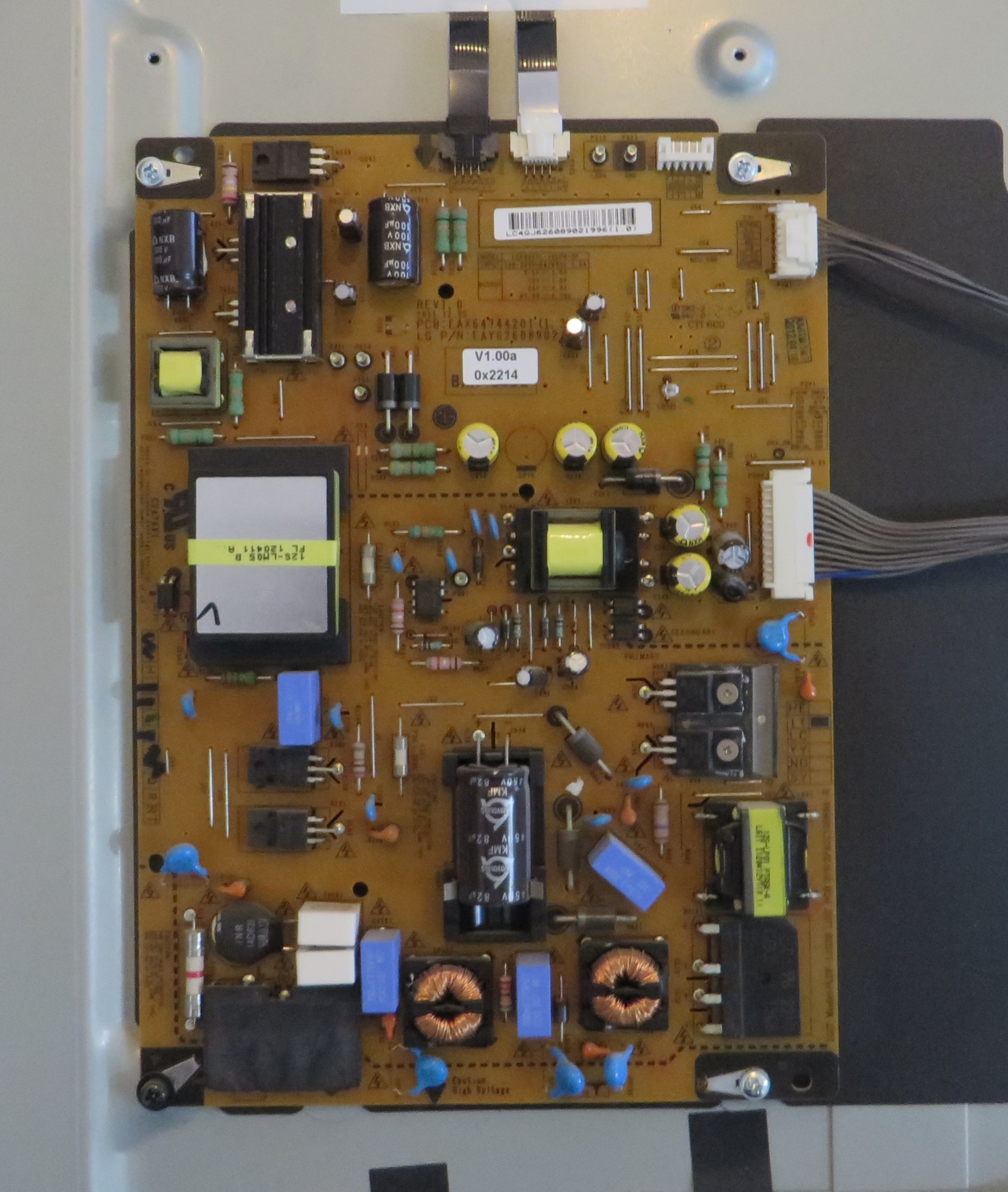 برد تغذیه ال ای دی الجی 47LM66100