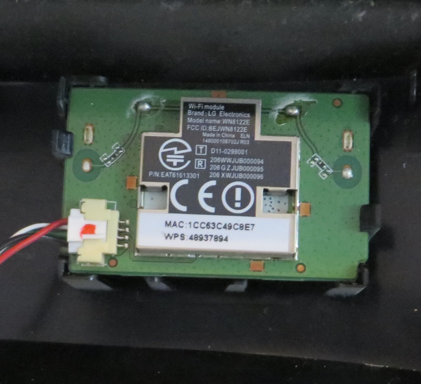 برد وتیفای ال ای دی الجی 47LM66100