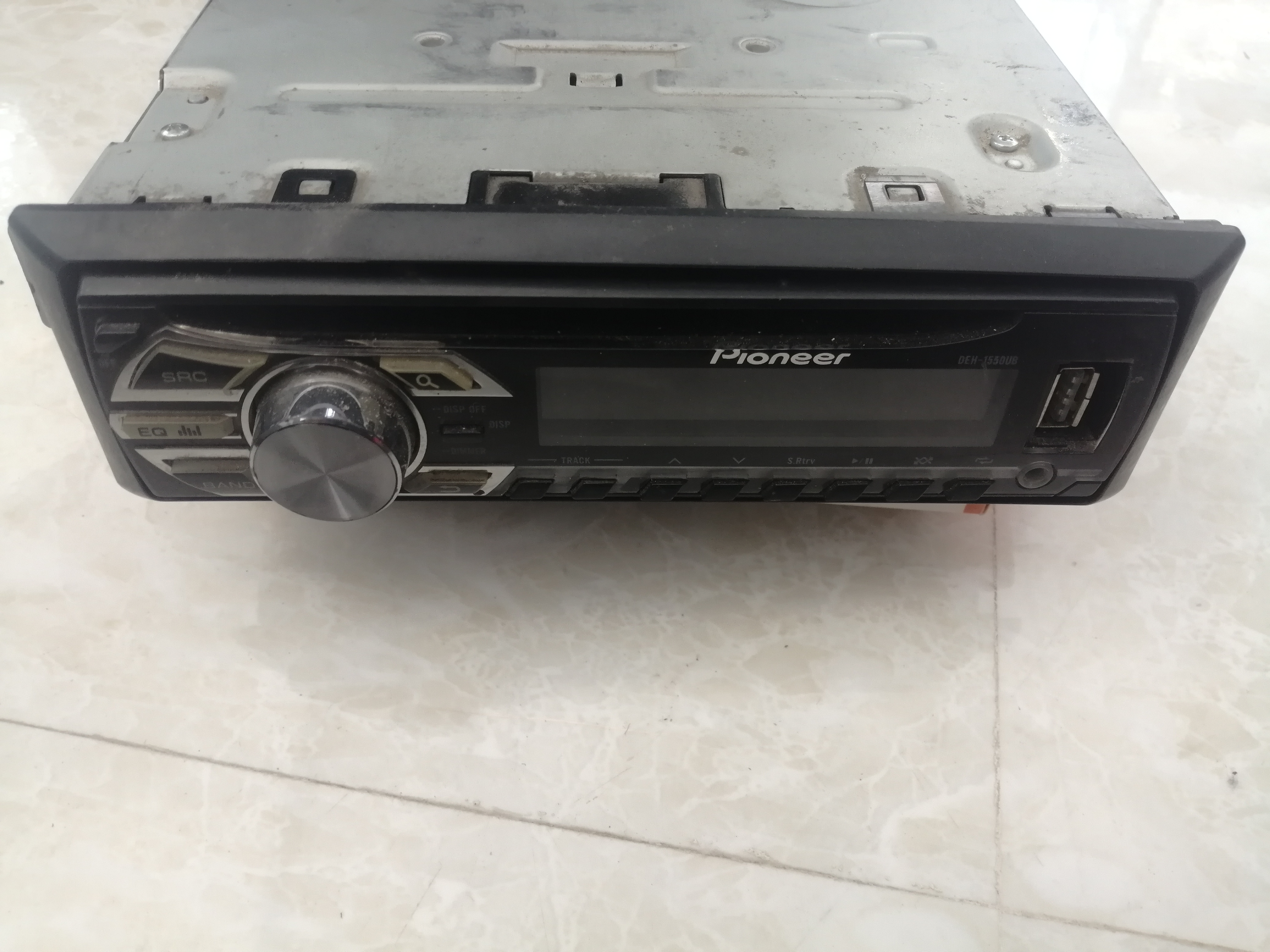 ضبط پایونیر 2 خروجی (DEH_1550UB) فلش خور